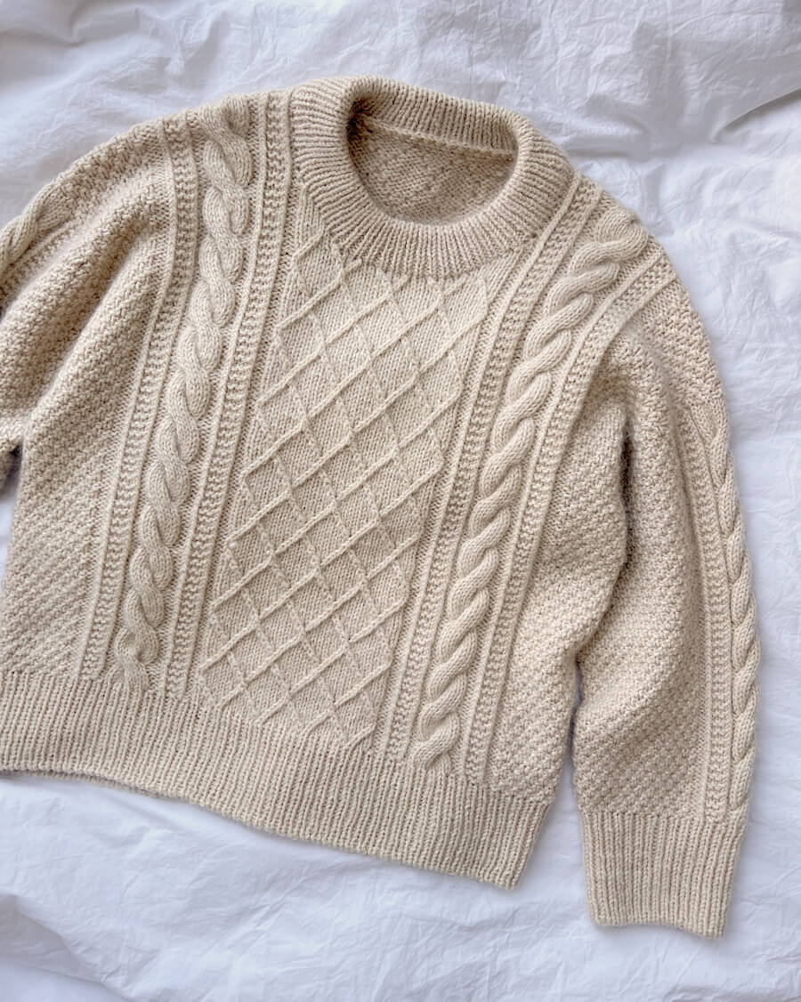 Moby Sweater Dame, PetiteKnit Strikkeopskrift