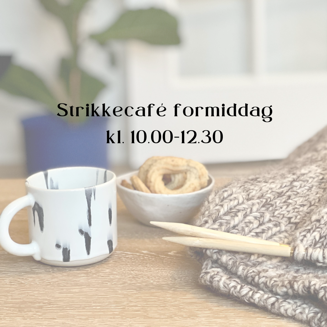 Strikkecafé 6. December - Formiddag