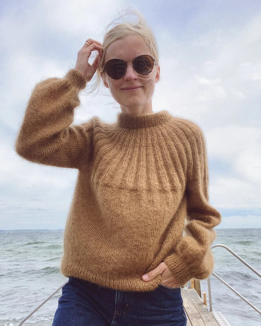 Sunday Sweater Mohair Edition, PetiteKnit Strikkeopskrift