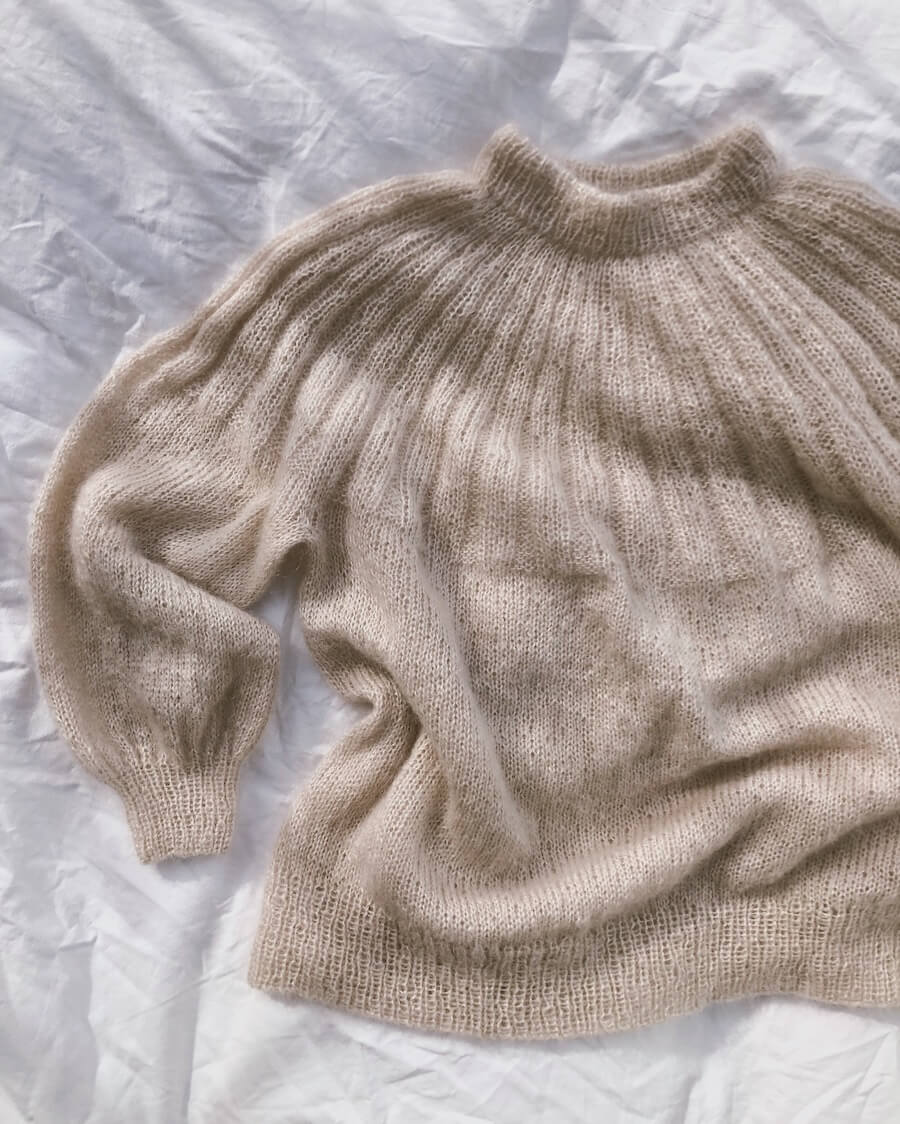 Sunday Sweater Mohair Edition, PetiteKnit Strikkeopskrift