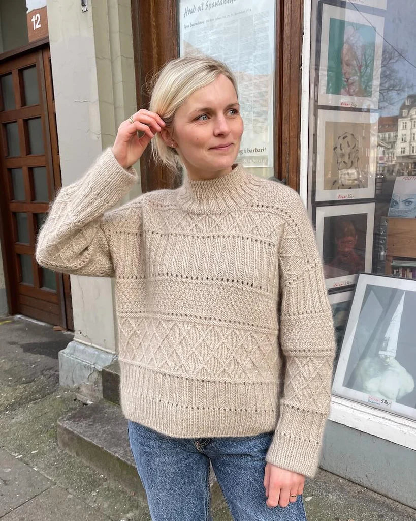 Ingrid Sweater, PetiteKnit Strikkeopskrift