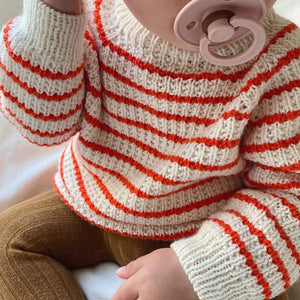 Friday Sweater Baby, PetiteKnit Strikkeopskrift